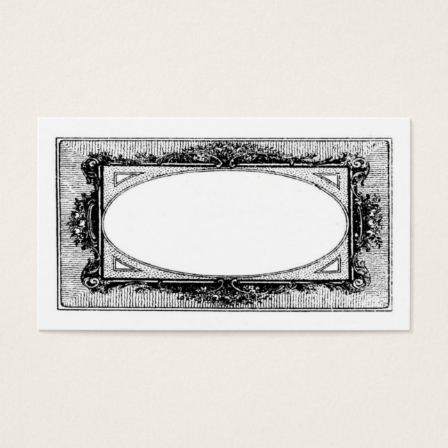 Carte cadre française antique (Devant)