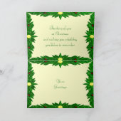 Carte cadre photo dorée personnalisable (Intérieur)