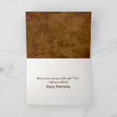 Carte Cadre photo en corde sur cuir (Intérieur)