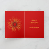 Carte cadre photo Noël (Intérieur)