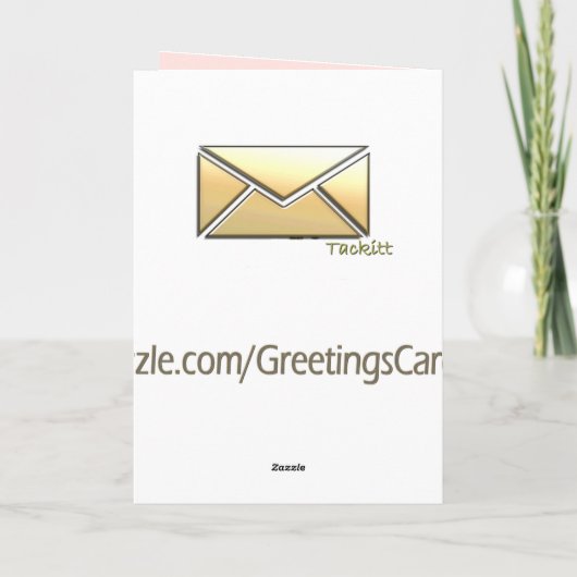 Carte Cadre rose (Dos)