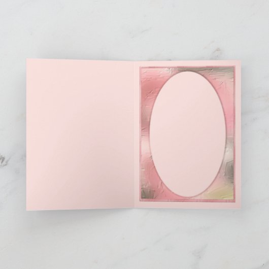 Carte Cadre rose (Intérieur)