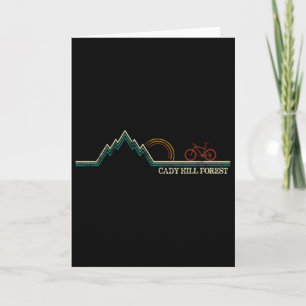 Carte Cady Hill Vélo Tout Terrain Vermont Stowe