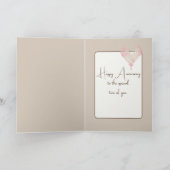 Carte Café Anniversaire Avec Coeur (Intérieur)