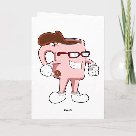 Carte Café avec Café (Dos)