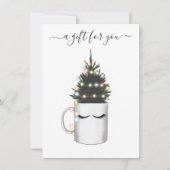 Carte Café de Noël (Devant)