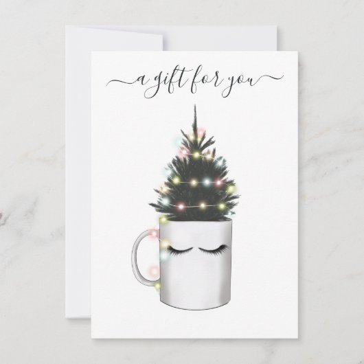 Carte Café de Noël (Devant)