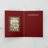 Carte café de Noël (Intérieur)