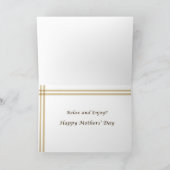 Carte Café du jour de mères (Intérieur)