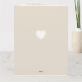 Carte café et amour (Dos)