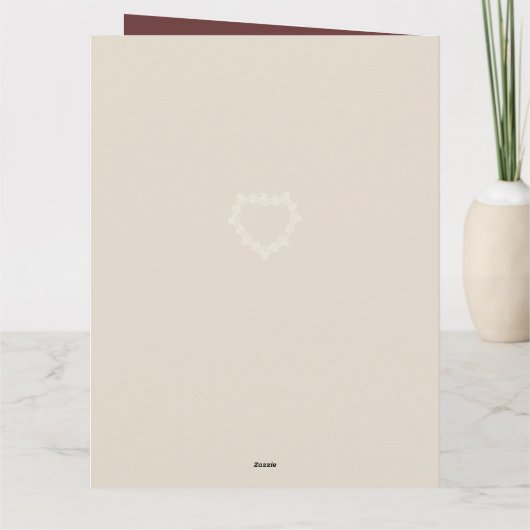 Carte café et amour (Dos)