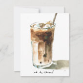 carte café glacé (Devant)