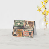 Carte Café irlandais (Fleur jaune)