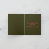 Carte Café Parce Que Lundi Existe - Relatable Funny (Intérieur)