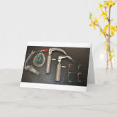 CARTE CAFÉ POUR ANESTHÉTISTES (Fleur jaune)