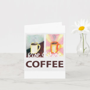 Carte Café Rise & Shine