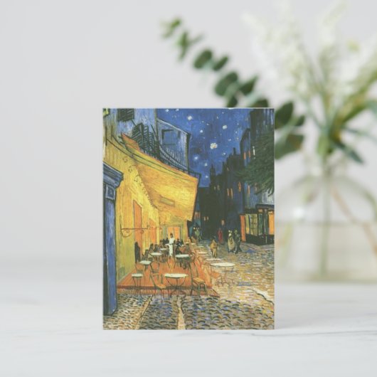 Carte Cafe Terrace - Vincent van Gogh (Debout devant)