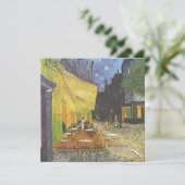 Carte Café Terrasse à Night Van Gogh (Debout devant)