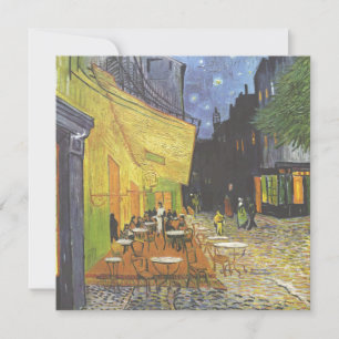 Carte Café Terrasse à Night Van Gogh