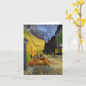Carte Café Terrasse à Night Van Gogh (Fleur jaune)