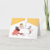 Carte Cafe Time with Cats (Devant)