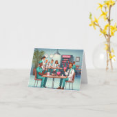 Carte Cafétéria Heartbeat (Fleur jaune)