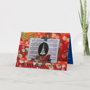 Carte Cahier de Noël