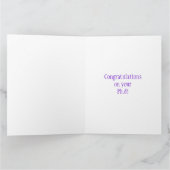 Carte Cajun Theme Ph.d "phinished" Félicitations Card (Intérieur)