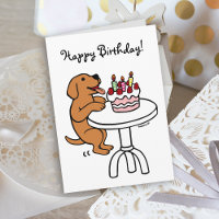 Cake d'anniversaire Fox Red Labrador Cartoon Plaqu