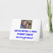 CARTE CAKE FACE BIRTHDAY (Dos)