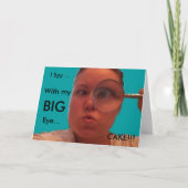 Carte cake, I Spy ..., CAKE! ! !, Avec mon, BIG, Oeil .. (Devant)