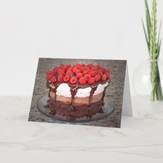 Carte Cake Raspberry Chocolate Strawberry Vanilla