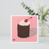 Carte  Cake with Cherry on Top (Debout devant)