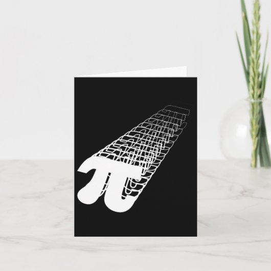 Carte Calcul de géométrie de jour Pi Trigonometry Study (Devant)