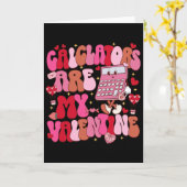 Carte Calculatrices Drôles Sont Mon Prof De Maths Valent (Fleur jaune)