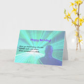 Carte Calembour d'amusement de nonne, anniversaire (Fleur jaune)