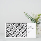 Carte Calendrier 2026 Ajouter 1 Photo Simple Card (Debout devant)