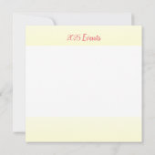 Carte Calendrier Apple enseignant 2025 (Dos)