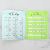 Carte Calendrier de soins personnels de 30 jours (Intérieur)