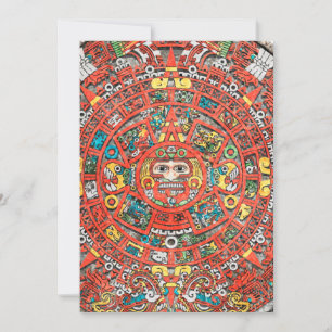 Carte Calendrier maya