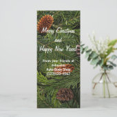 Carte Calendrier promotionnelle de vacances 2016 (Debout devant)