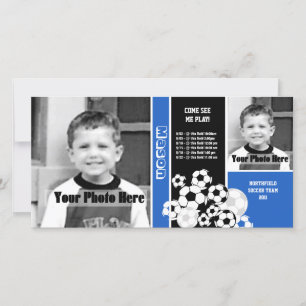 Carte Calendrier sportif de football