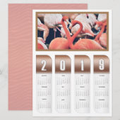 Carte Calendriers photo personnalisés 2019 (Devant / Derrière)