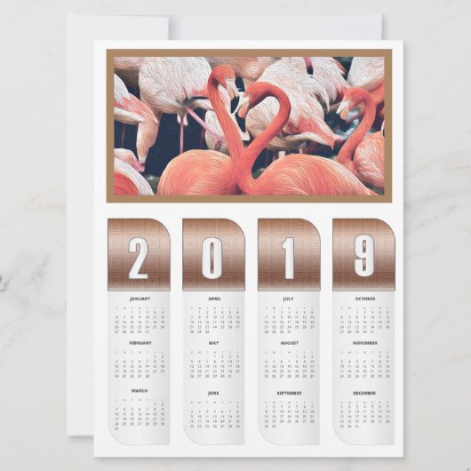 Carte Calendriers photo personnalisés 2019 (Devant)