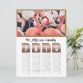 Carte Calendriers photo personnalisés 2019 (Debout devant)