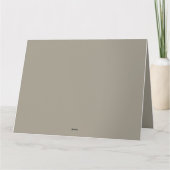 Carte Calico Cat et Papillons dans le jardin de printemp (Dos)