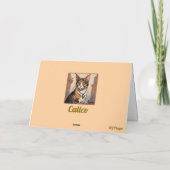 Carte Calico Cat Vitrage (Dos)