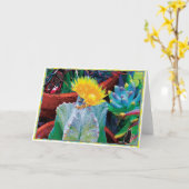 Carte Caliente Cactus (Fleur jaune)