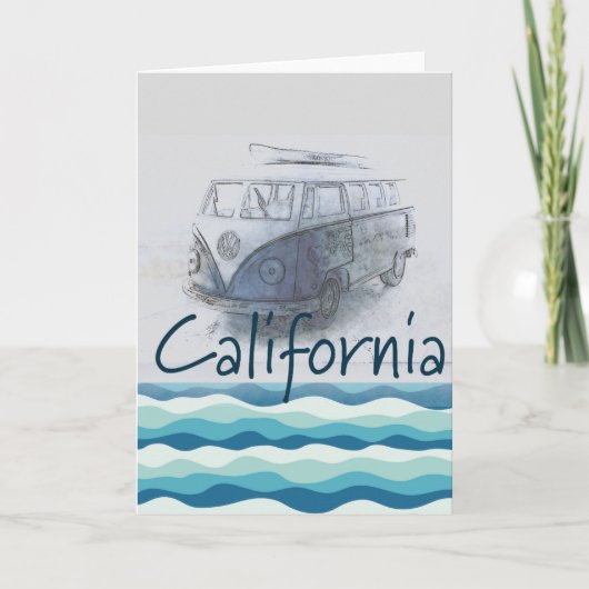 Carte Californie (Devant)
