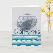 Carte Californie (Fleur jaune)